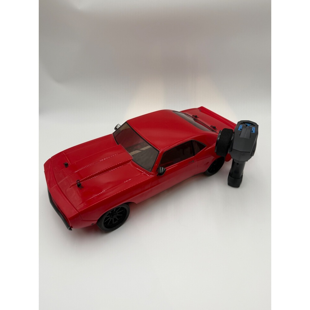 Losi 1969 Chevrolet Camaro V100 1/10 4WD RTR RC Car Red Horizon Hobby LOS03033